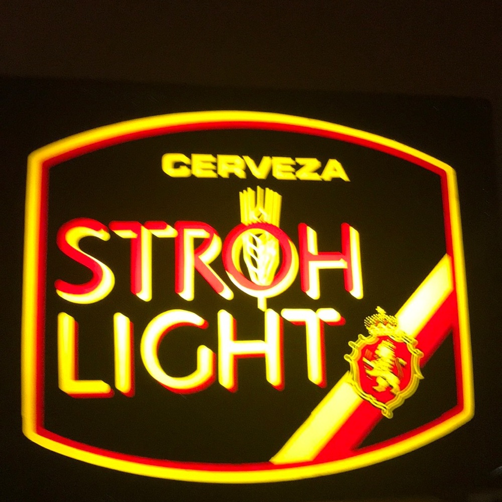 Vintage beer sign